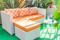 Amber Ottoman