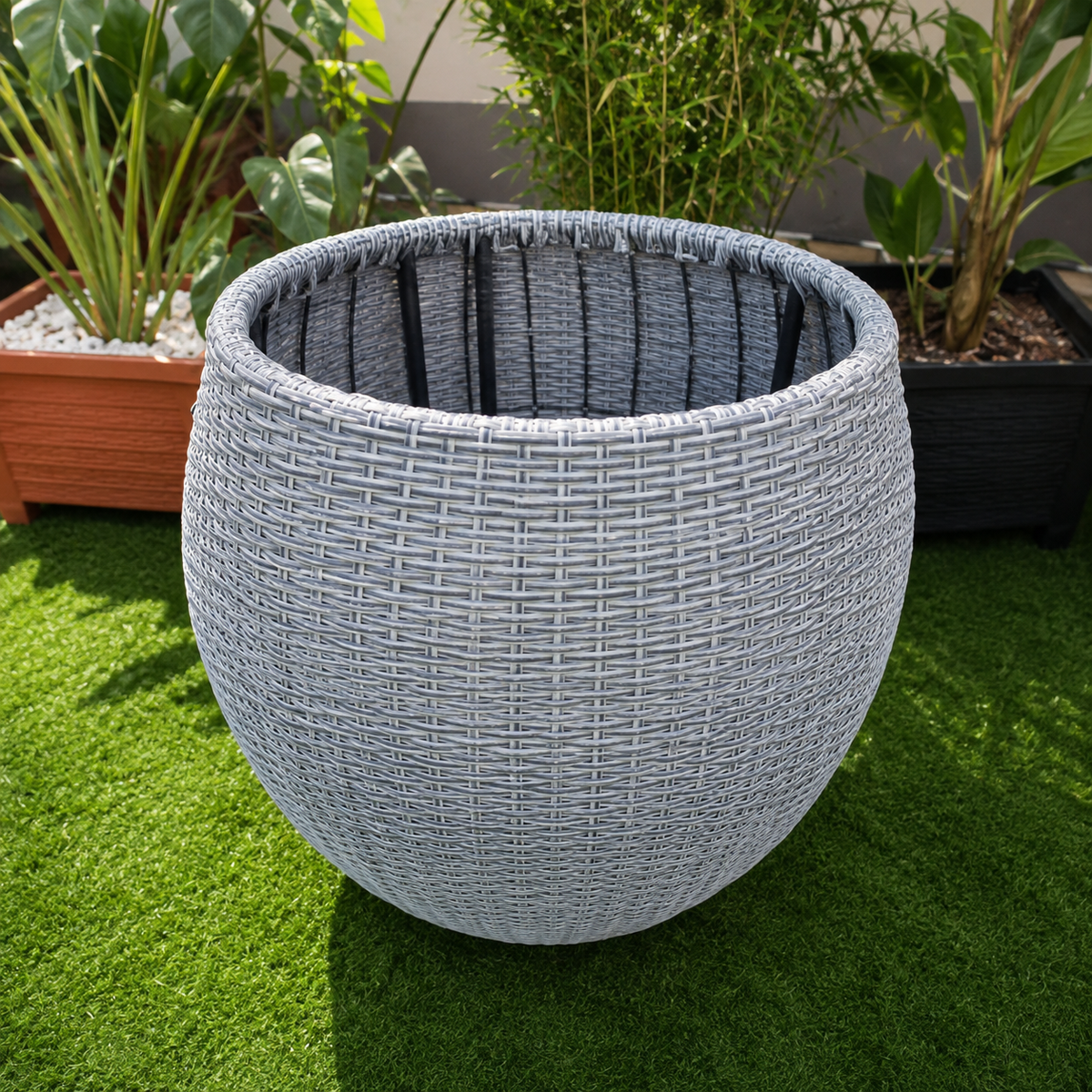Round Rattan